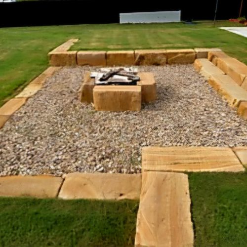 firepit - ground formation
